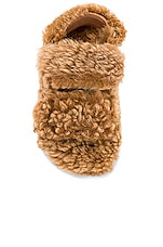 Miu Miu Slingback Sandals in Cognac, view 4, click to view large image.