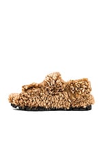 Miu Miu Slingback Sandals in Cognac, view 5, click to view large image.