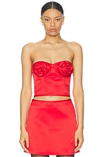 Marc Jacobs Corset Top in Siren, view 1, click to view large image.