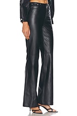 Moschino Jeans Wide Leg in Black, view 2, click to view large image.