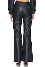 Moschino Jeans Wide Leg in Black, view 4, click to view large image.