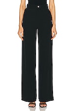Moschino Jeans Javanese Pants in Black, view 1, click to view large image.