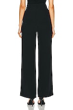 Moschino Jeans Javanese Pants in Black, view 3, click to view large image.