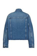 MM6 Maison Margiela Sports Jacket in Light Blue, view 2, click to view large image.