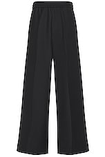 MM6 Maison Margiela Pant in Black, view 1, click to view large image.