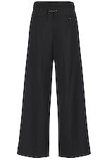 MM6 Maison Margiela Pant in Black, view 2, click to view large image.