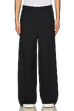 MM6 Maison Margiela Pant in Black, view 3, click to view large image.