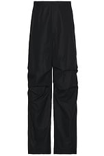 MM6 Maison Margiela Pants in Black, view 1, click to view large image.