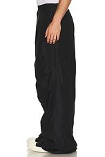 MM6 Maison Margiela Pants in Black, view 5, click to view large image.