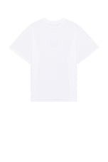 MM6 Maison Margiela T-Shirt in Optic White, view 2, click to view large image.