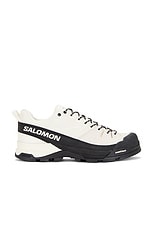 MM6 Maison Margiela x Salomon X-alp Sneaker in Vanilla Ice, Black, & Almond Milk, view 1, click to view large image.