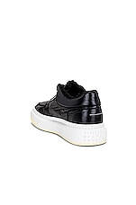 MM6 Maison Margiela Sneaker in Black, view 3, click to view large image.