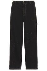 Maison Margiela Pants 5 Pockets in Black, view 1, click to view large image.