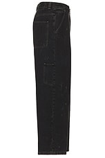 Maison Margiela Pants 5 Pockets in Black, view 3, click to view large image.