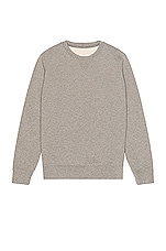 Maison Margiela Sweatshirt in Grey Melange, view 1, click to view large image.
