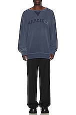 Maison Margiela Sweater in Blue, view 4, click to view large image.