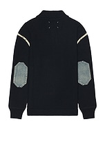 Maison Margiela Pullover in Navy, view 2, click to view large image.