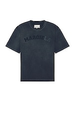 Maison Margiela T-shirt in Blue, view 1, click to view large image.