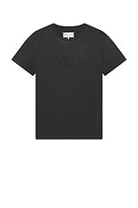 Maison Margiela T-Shirt in Washed Black, view 1, click to view large image.