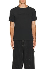 Maison Margiela T-Shirt in Washed Black, view 3, click to view large image.