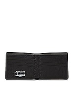 Maison Margiela Bifold Wallet in Black, view 4, click to view large image.