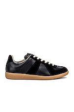 Maison Margiela Replica Sneakers in Black, view 1, click to view large image.