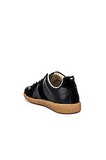 Maison Margiela Replica Sneakers in Black, view 3, click to view large image.