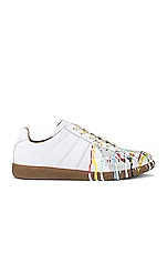 Maison Margiela Paintsplatter Replica in White, view 1, click to view large image.