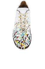 Maison Margiela Paintsplatter Replica in White, view 4, click to view large image.