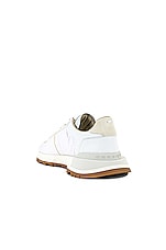 Maison Margiela 50/50 Sneakers in White, view 3, click to view large image.