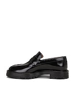 Maison Margiela Tabi County Loafer in Black, view 5, click to view large image.