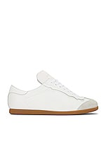 Maison Margiela Featherlight Sneaker in White, view 1, click to view large image.