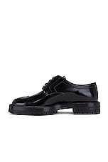 Maison Margiela Tabi County Lace-up in Black, view 5, click to view large image.