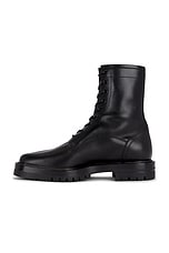 Maison Margiela Tabi County Combat High-Top in Black, view 5, click to view large image.