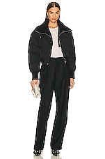 Maison Margiela Wool Pant in Black, view 4, click to view large image.