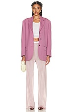 Maison Margiela High Waisted Pant in Rose, view 4, click to view large image.