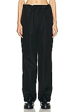 Maison Margiela Lounge Pant in Black, view 1, click to view large image.