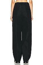 Maison Margiela Lounge Pant in Black, view 3, click to view large image.