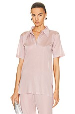 Maison Margiela Polo Shirt in Rose, view 1, click to view large image.