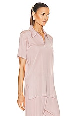 Maison Margiela Polo Shirt in Rose, view 2, click to view large image.