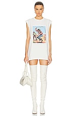 Maison Margiela Rodeo T Shirt in Off White, view 1, click to view large image.