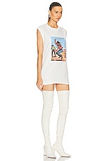 Maison Margiela Rodeo T Shirt in Off White, view 2, click to view large image.