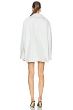 Maison Margiela Sports Jacket in Off White, view 3, click to view large image.