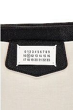 Maison Margiela Glam Slam Sport Flat Pocket Bag in Greige, view 7, click to view large image.