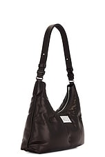 Maison Margiela Small Glam Slam Hobo Bag in Black, view 4, click to view large image.