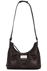 Maison Margiela Small Glam Slam Hobo Bag in Black, view 6, click to view large image.