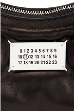 Maison Margiela Small Glam Slam Hobo Bag in Black, view 8, click to view large image.