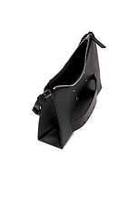 Maison Margiela Small Snatched Hobo Bag in Black, view 5, click to view large image.