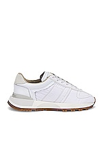 Maison Margiela Nylon Sneakers in White, view 1, click to view large image.
