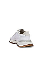 Maison Margiela Nylon Sneakers in White, view 3, click to view large image.